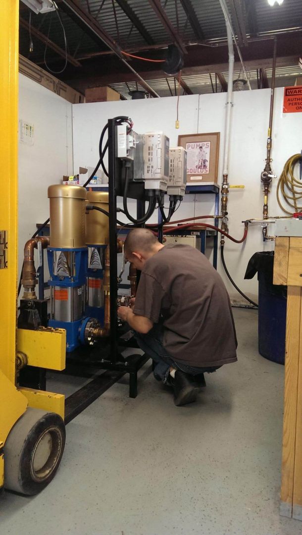 Water Pumps Being Shipped