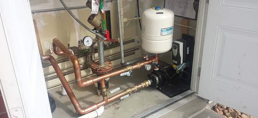 Simplex Water Booster Pressure Pump System