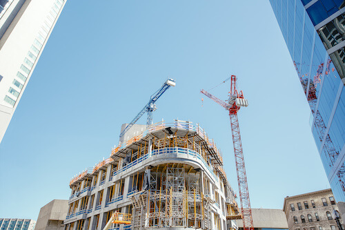 Construction of a high-rise building