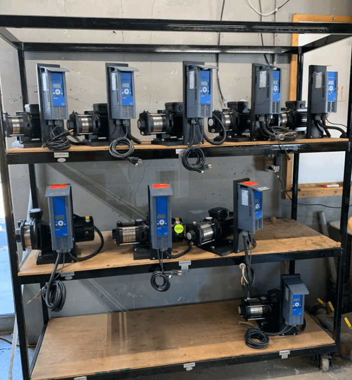 Plenty of Residential Booster Pump Systems in Stock!