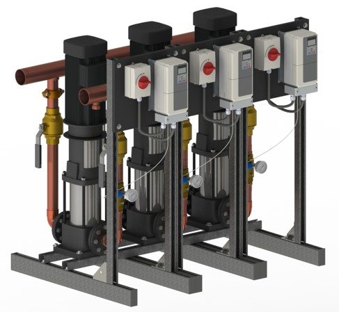 Vertical Booster Pumps - Water Booster Pumps - Towle Whitney