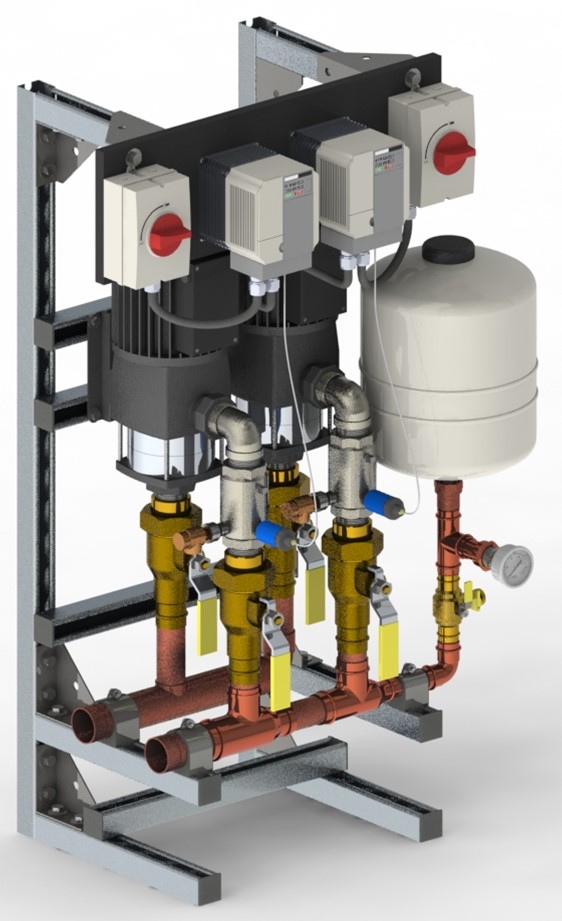 Triplex Water Booster - Water Booster Systems - Towle Whitney